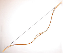 Traditional Avar recurve bow