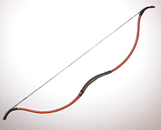 Traditional Scythian recurve bow