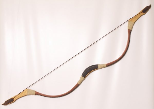 Traditional Mongolian recurve bow TI/103-0