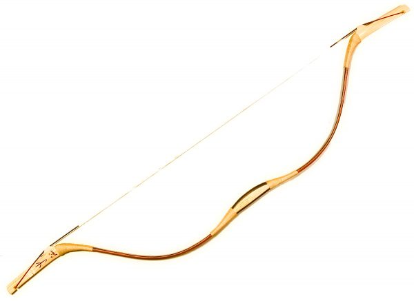 Traditional Mongolian recurve bow G/363-0