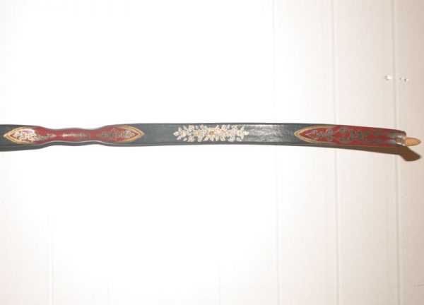Traditional Turkish hand painted recurve bow G/287-1799