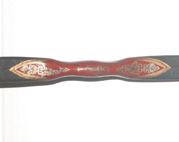 Traditional Turkish hand painted recurve bow G/287-1794