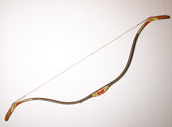 Traditional Turkish hand painted recurve bow G/289-0