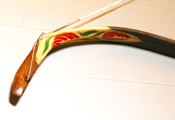 Traditional Turkish hand painted recurve bow G/289-1780