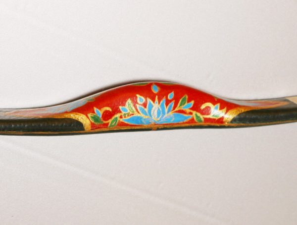 Traditional Turkish hand painted recurve bow G/332-1843