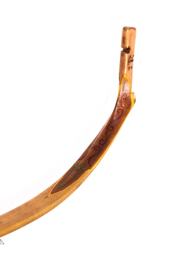 Traditional Turkish hand painted recurve bow G/455-2100