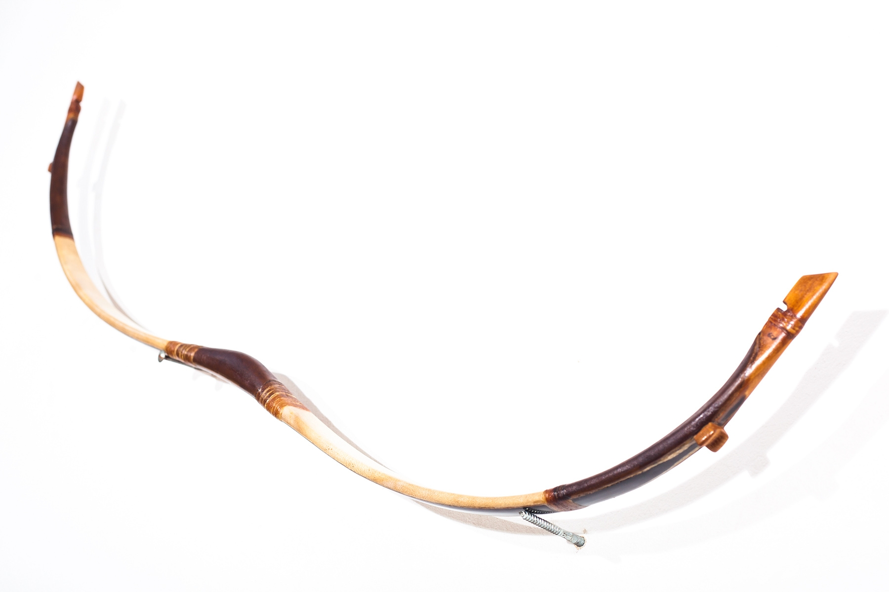 Traditional Assyrian composite horn bow