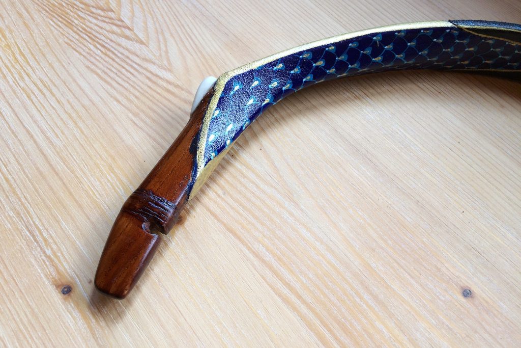 Grózer Traditional Turkish horn bow hand-painted G/011-0